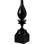 フラワーベース SLY-22 ドライフラワー 観葉植物 花瓶 オブジェ 天然木 木製 コンパクト シック ひょうたん シンプル おしゃれ インテリア 置物 リビング ダイニング 玄関 ショップ 店舗 カフェ ブラック ブラウン ホワイト 黒 茶 白 モダン