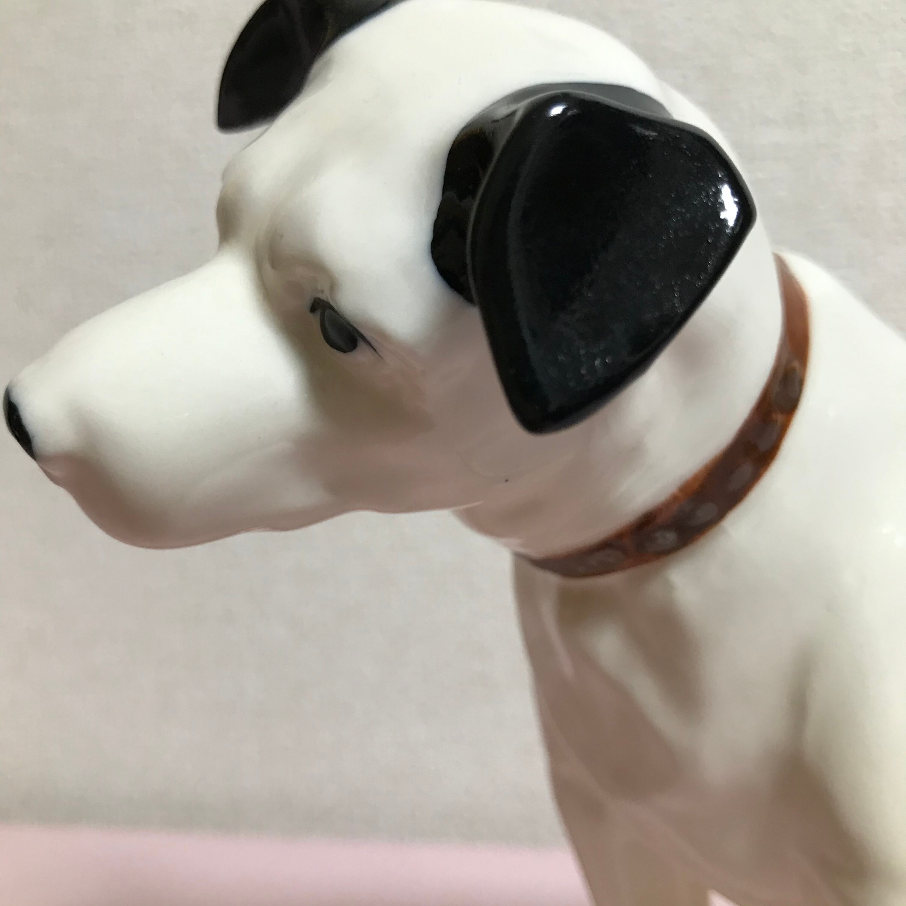 昭和レトロ ビクター犬 ニッパー君 陶器の置物