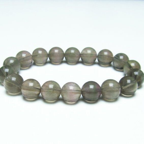 ラビットヘアー フローライト ブレスレット 11mm [M便 1/10] 111-25020