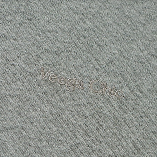 Back line mock neck knit-sew A00196