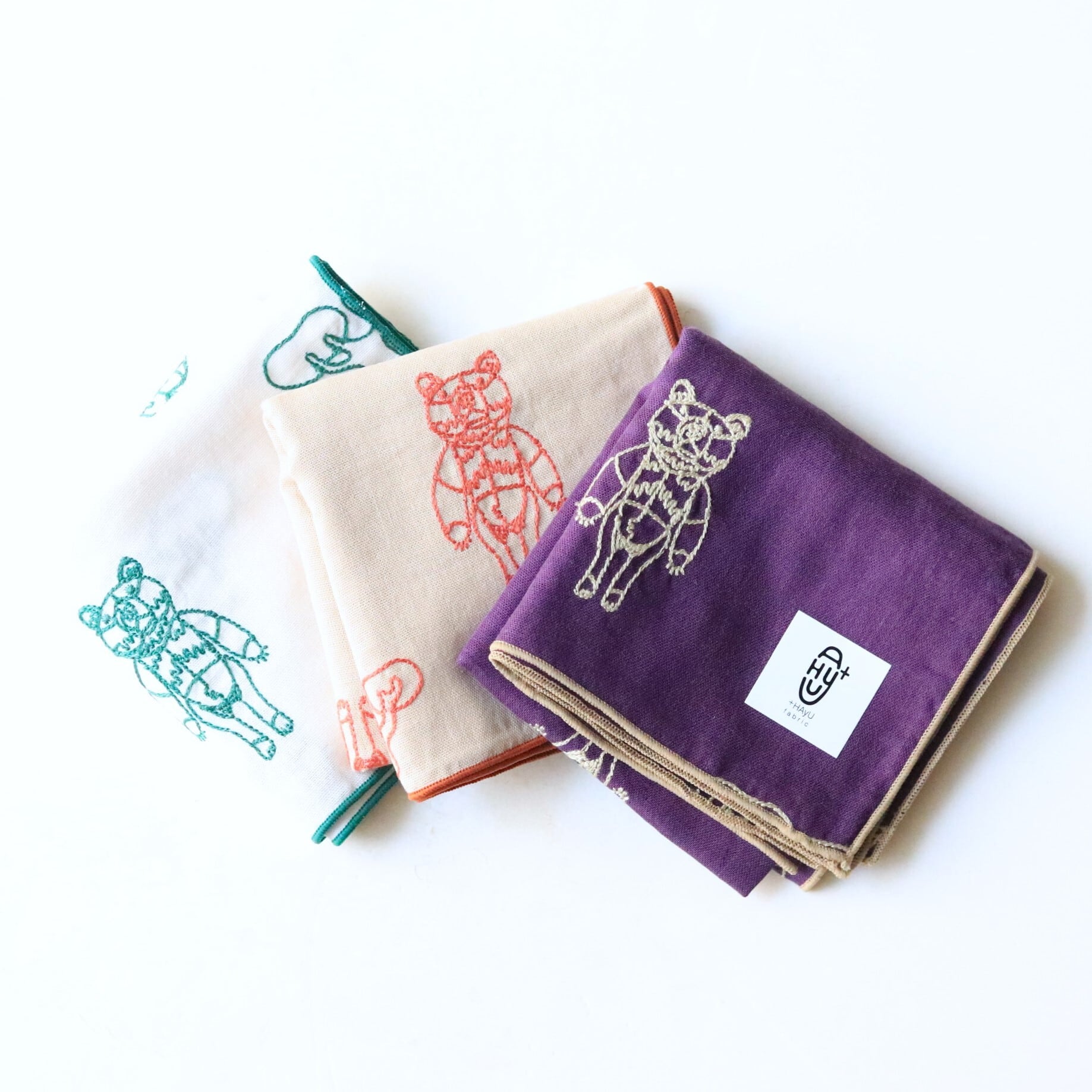 【ハンカチ】HAyU Bear