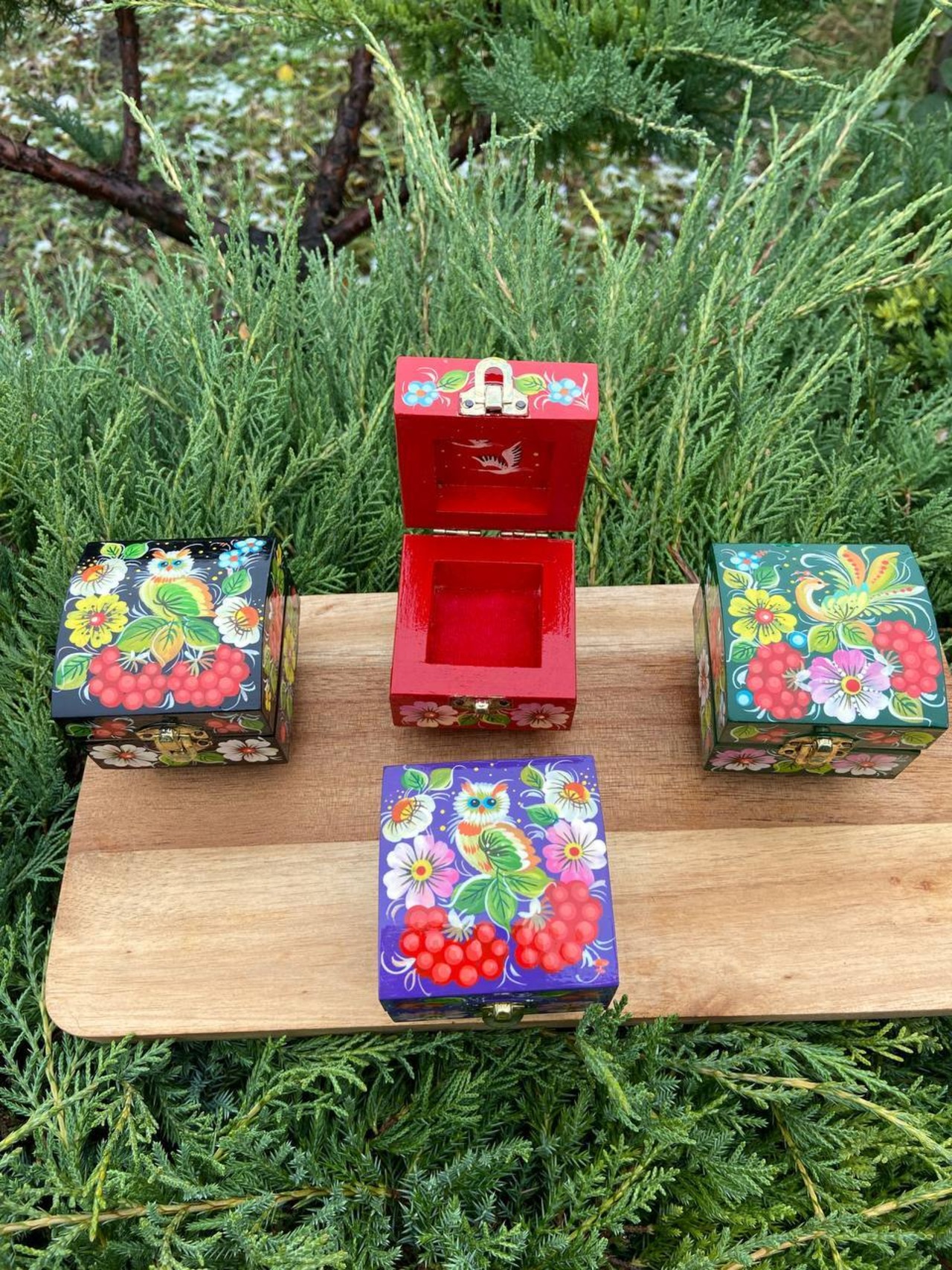 ペトリキフカ・ジュエリーボックス(Khomenko） - 12