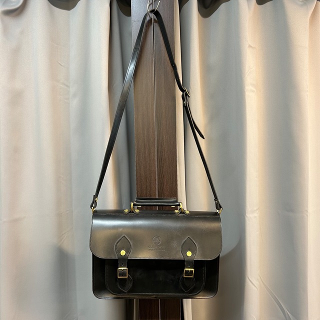 GLENROYAL "SATCHEL" LEATHER SHOULDER BAG