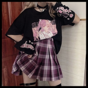 【お取り寄せ】ゆめかわ ピストルGIRLpt アームカバー付き Tシャツ 3色