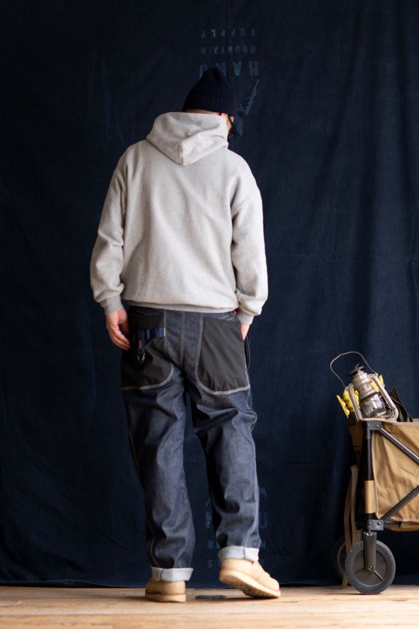 はむ出品 HKS116 NANGAコラボ HANDSFREE CARPENTER(デニム) | H.A.K.U
