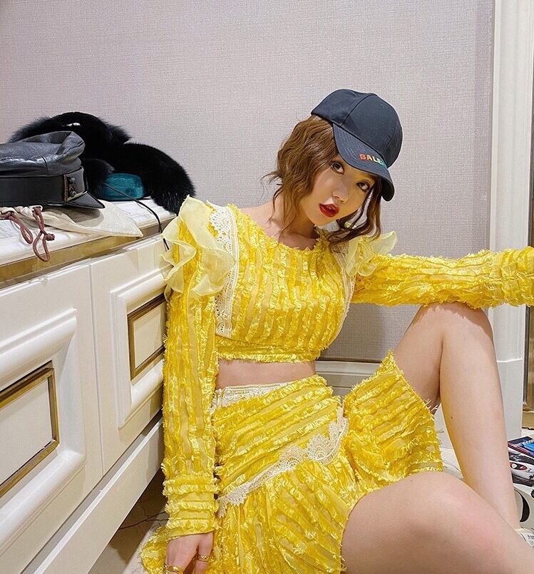 ☆【2カラー】【セットアップ】ミニスカート スーツ ツーピース