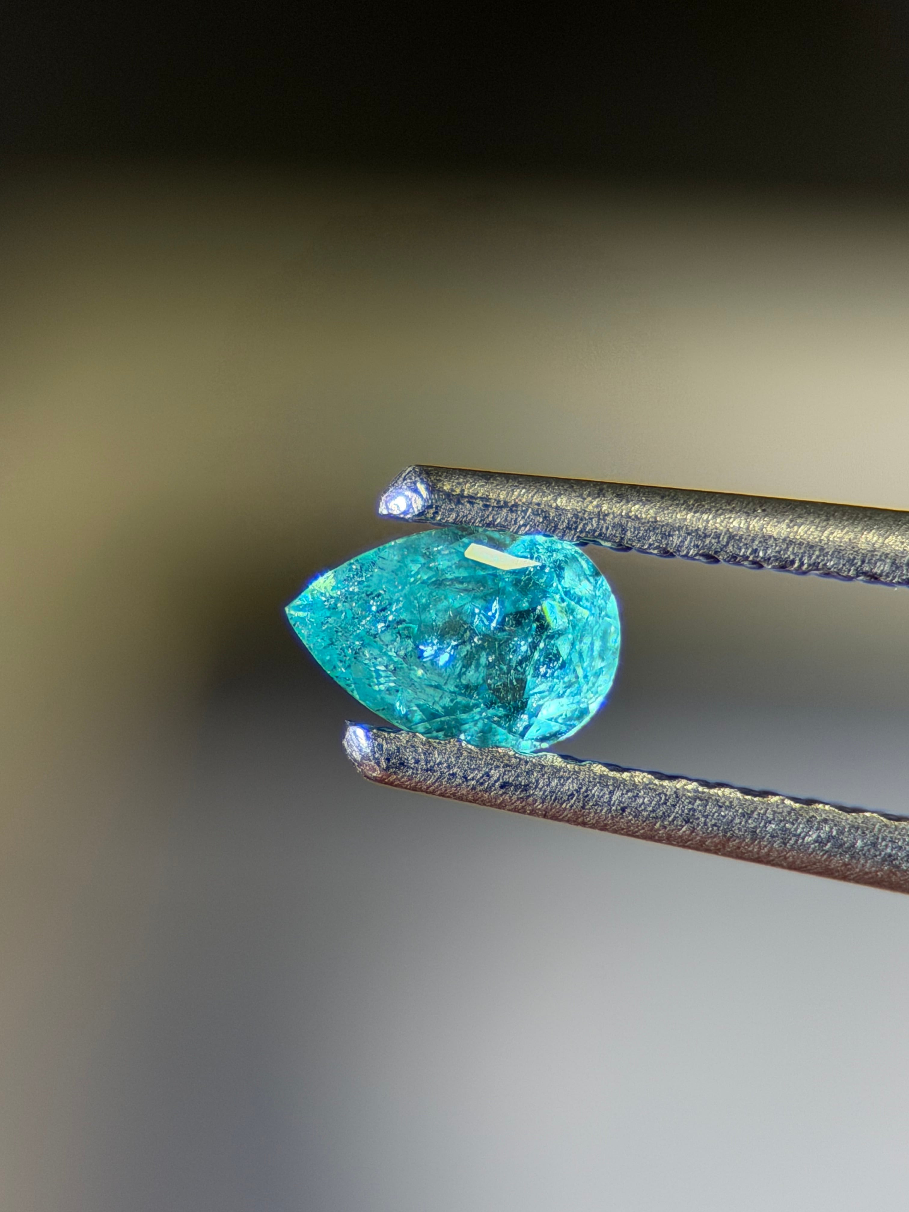 パライバトルマリン  ４個で0.31ct パライバトルマリン 4個で0.31ct トリリアント | パライバトルマリン