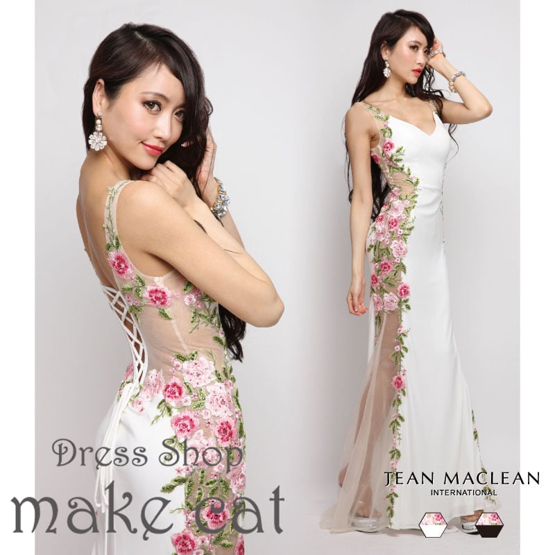 (Sサイズ) ロングドレス キャバドレス パーティー ドレス イルマ IRMA JEAN MACLEAN 91464