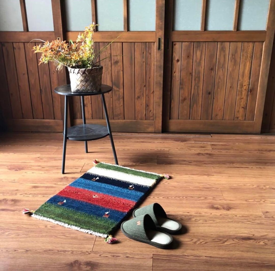 ペルシャギャッベ (ギャベ) 玄関マット No:GP-444 | A's Rug（エーズラグ）