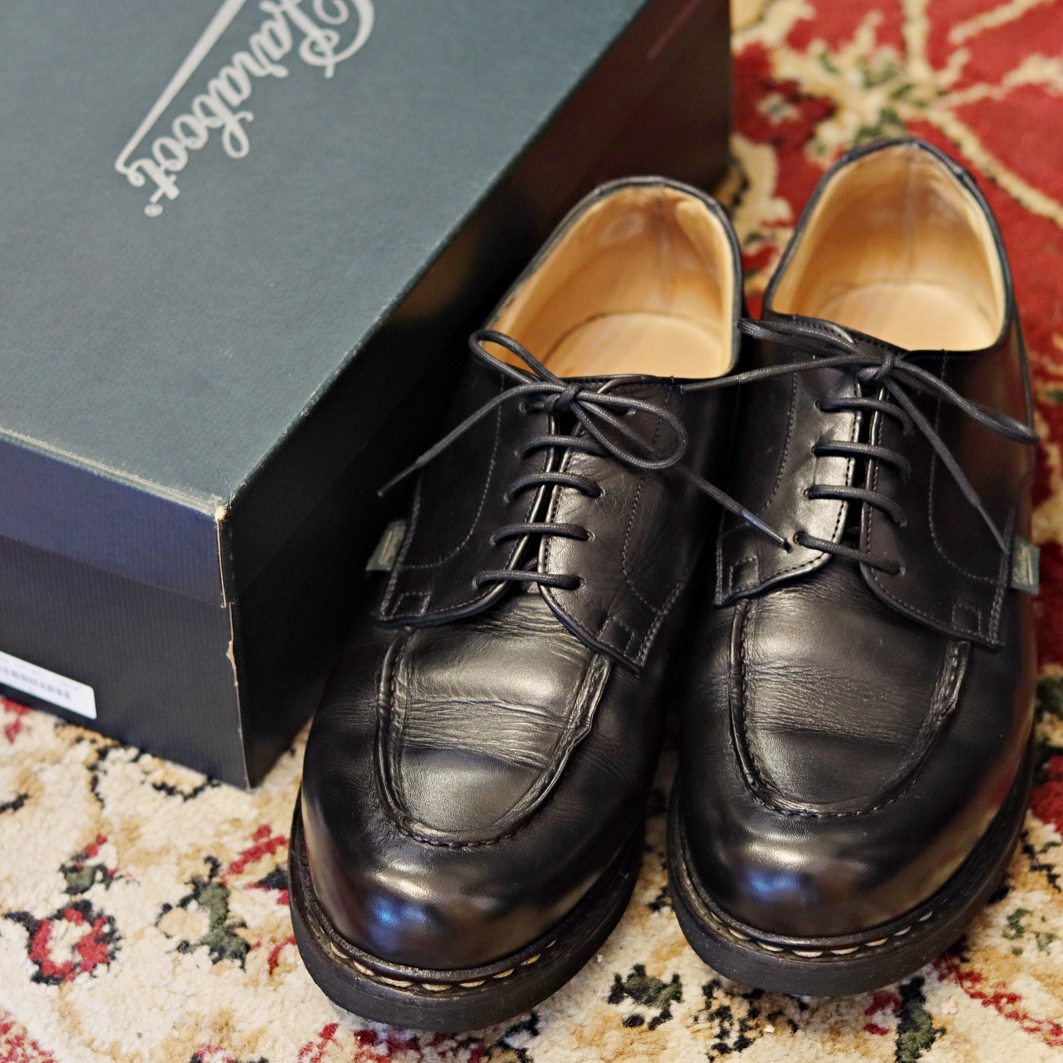 パラブーツ シャンボード ブラック Paraboot Chambord 7