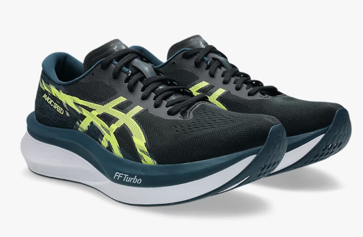 アシックス | MAGIC SPEED 4 | BLACK/TRANQUIL TEAL | Men | SPORTS