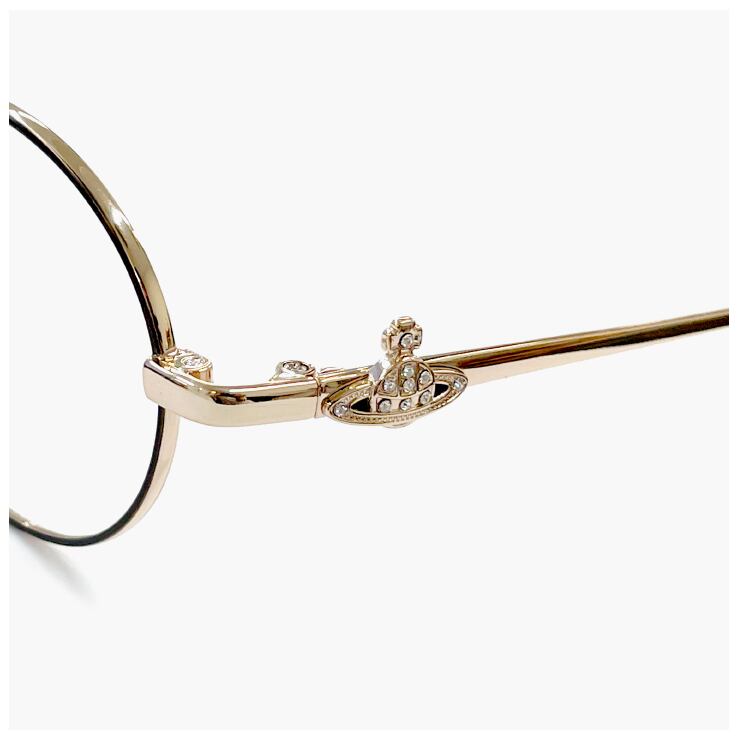 【新品】 ヴィヴィアン ウエストウッド メガネ 40-0031 c03 49mm レディース Vivienne Westwood 眼鏡 女性 40-0031-3 オーバル 型 メタル フレーム オーブ βチタン titanium ダミーレンズ発送 Vivienne Westwood - 【新品】 ヴィヴィアン ウエストウッド メガネ 40