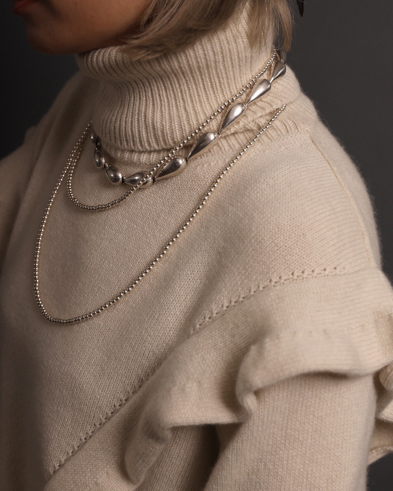 Chloe / Frilled Knit