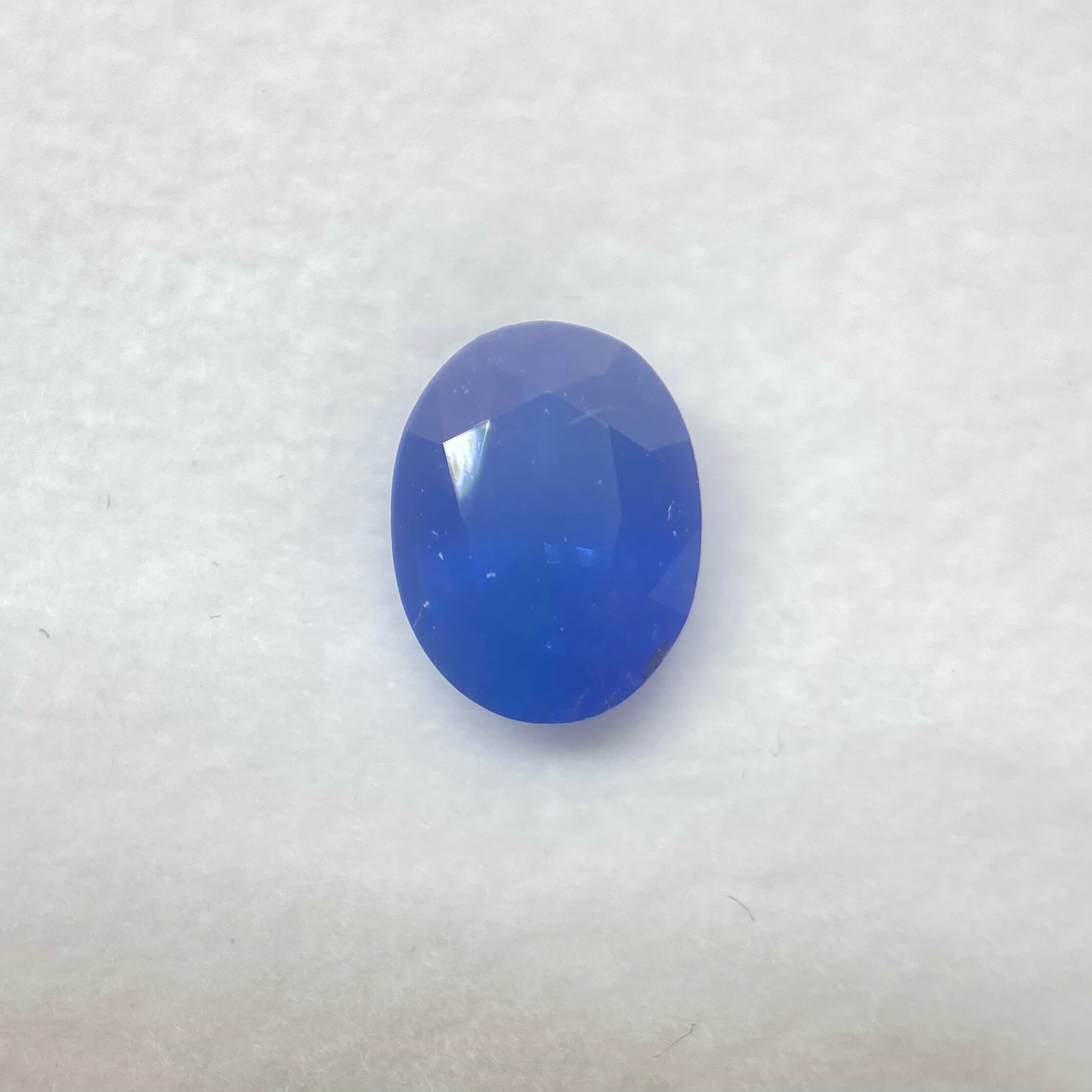 シルキーブルーのサファイア