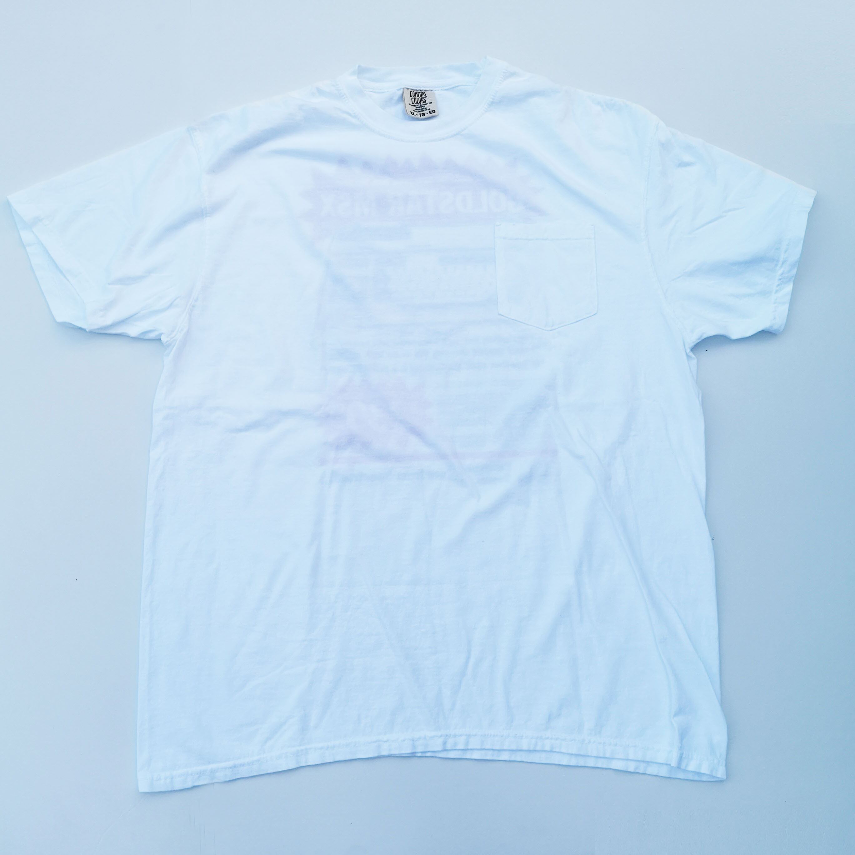 Pee Cee For Sale POCKET TEE WHITE XL -SOUVENIR PACK-