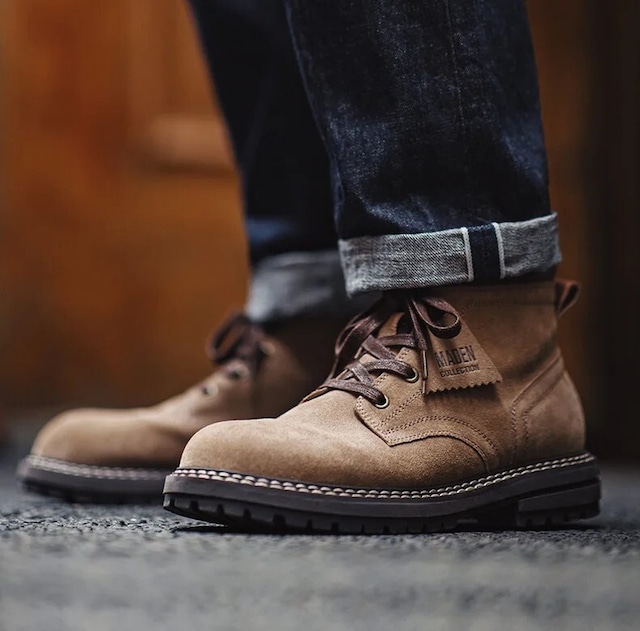 Retro Dune Color Suede Boots / レトロ デューン カラー スエード ブーツ