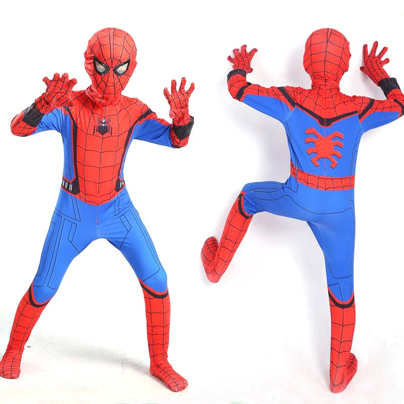 スパイダーマン ホームカミング 風 子供 コスプレ ハロウィン ...