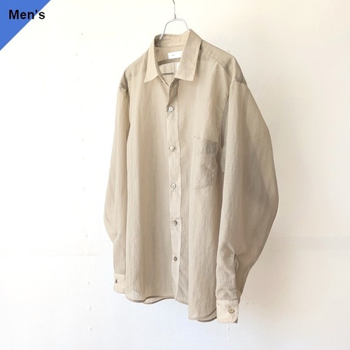 【ラスト１点】melple Logan Sheer Shirt