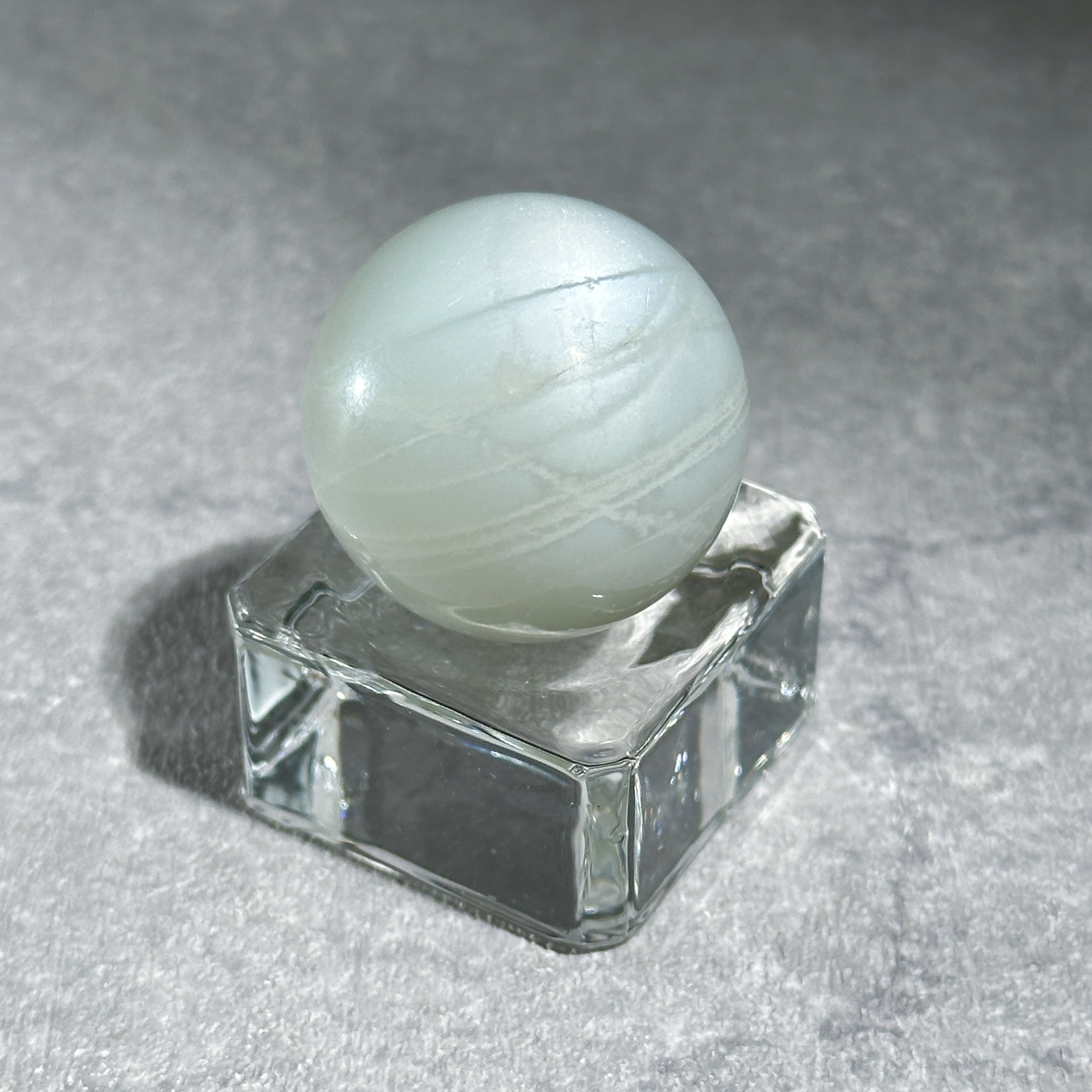 グリーンムーンストーン スフィア(丸玉)02◇Green Moon Stone グリーンムーンストーン スフィア(丸玉)02◇Green Moon Stone