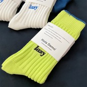 ワンポイント刺繍ソックス 3セット A4382