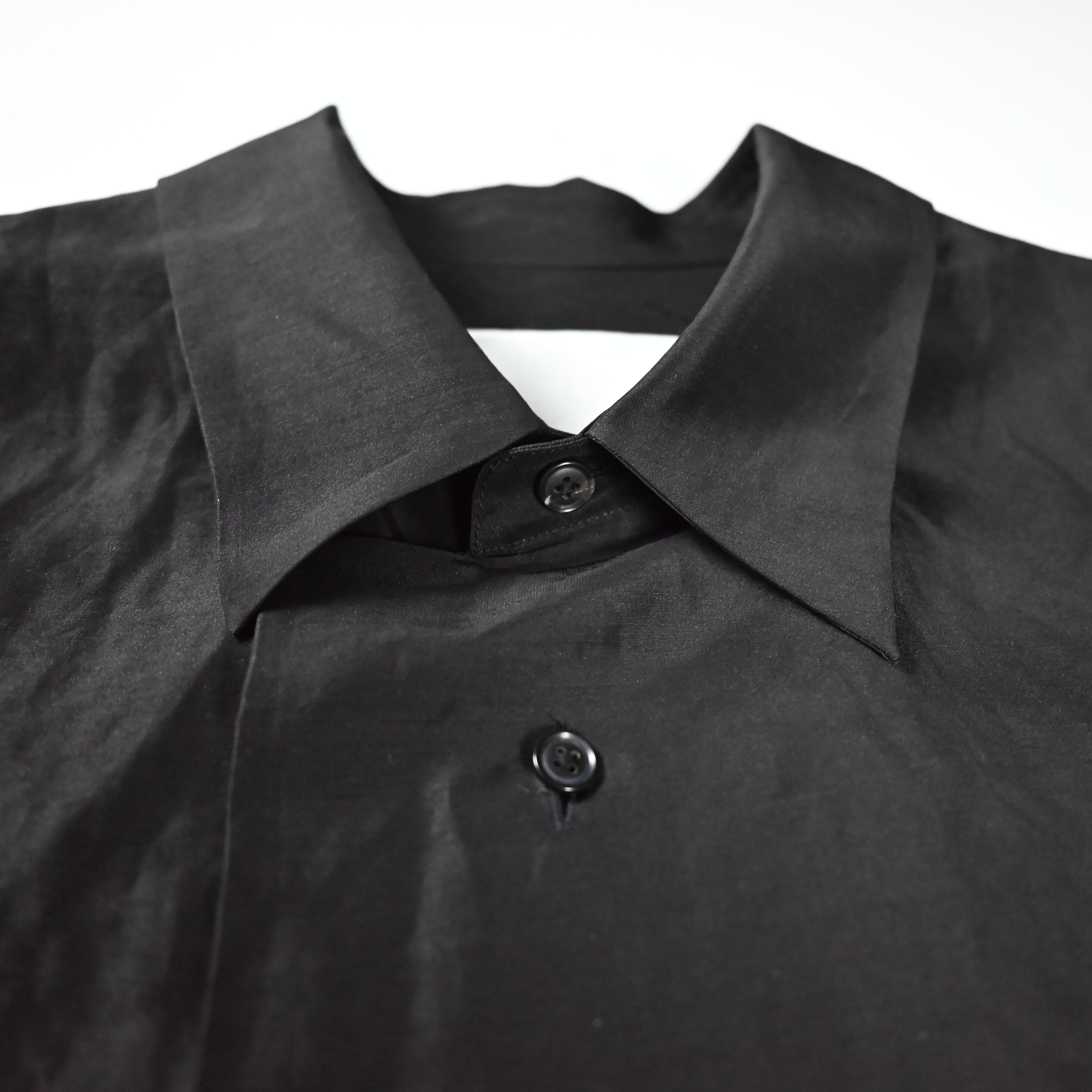 Nonnotte / Cascade Placket Oversized Shirt | GANKO