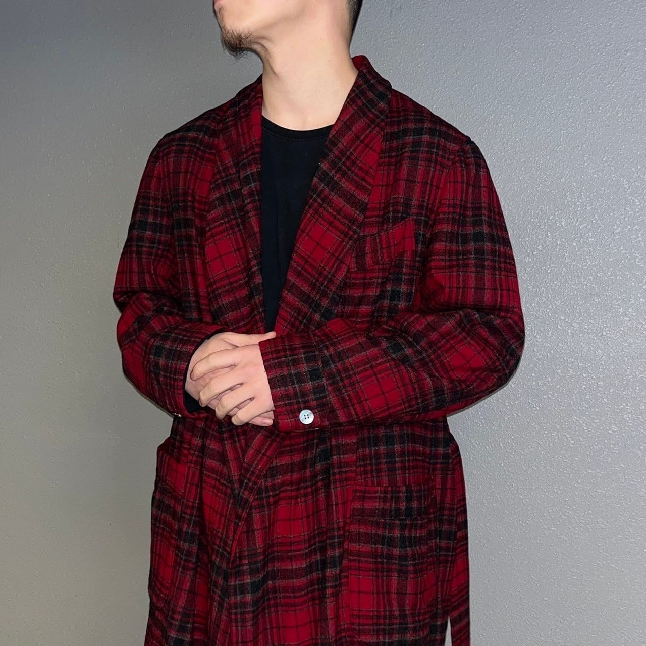 40s PENDLETON Wool Gown Coat | VOLAR
