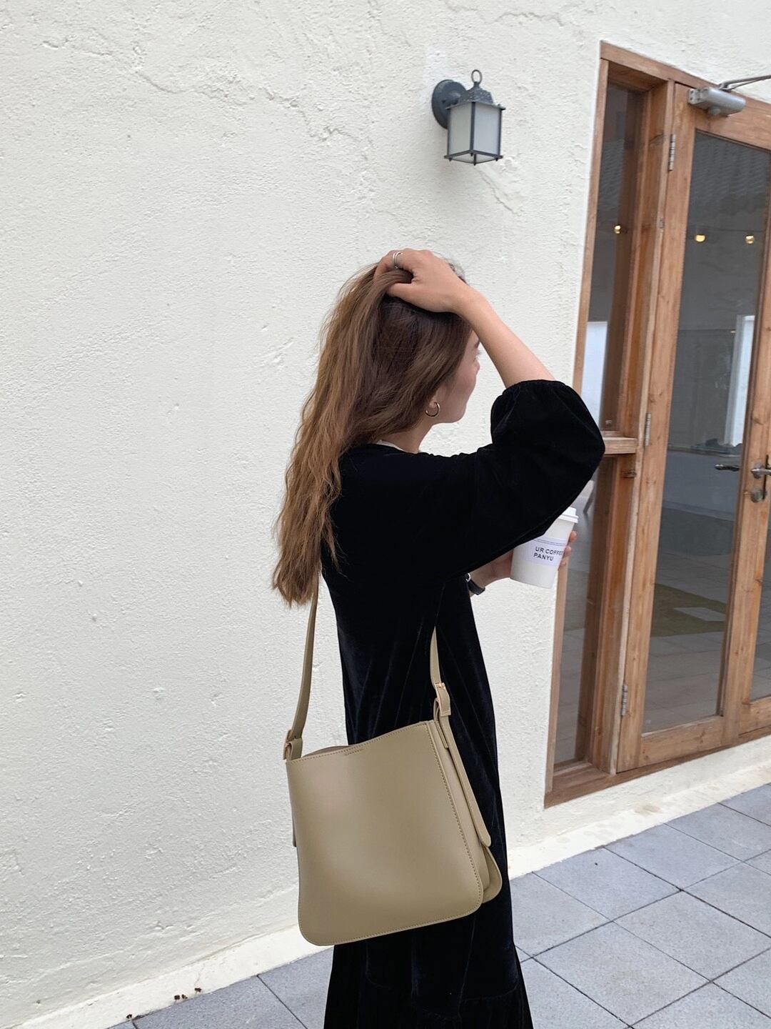 ポーチ付き ベルトバックル ショルダーバッグ AS75-690