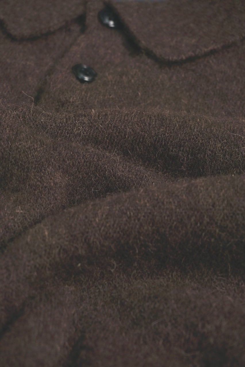 Alpaca Wool Smooth Knitted Polo