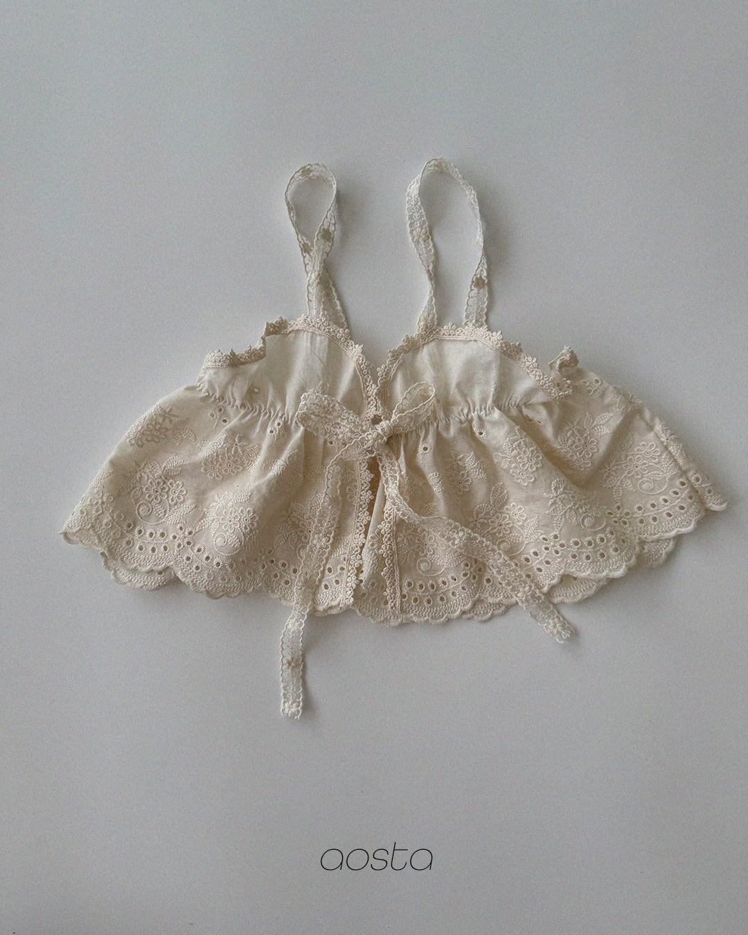 【予約】aosta Lace bustier