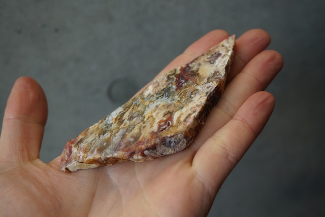 オレゴン州産プルームアゲート Graveyard Point Plume Agate 1880
