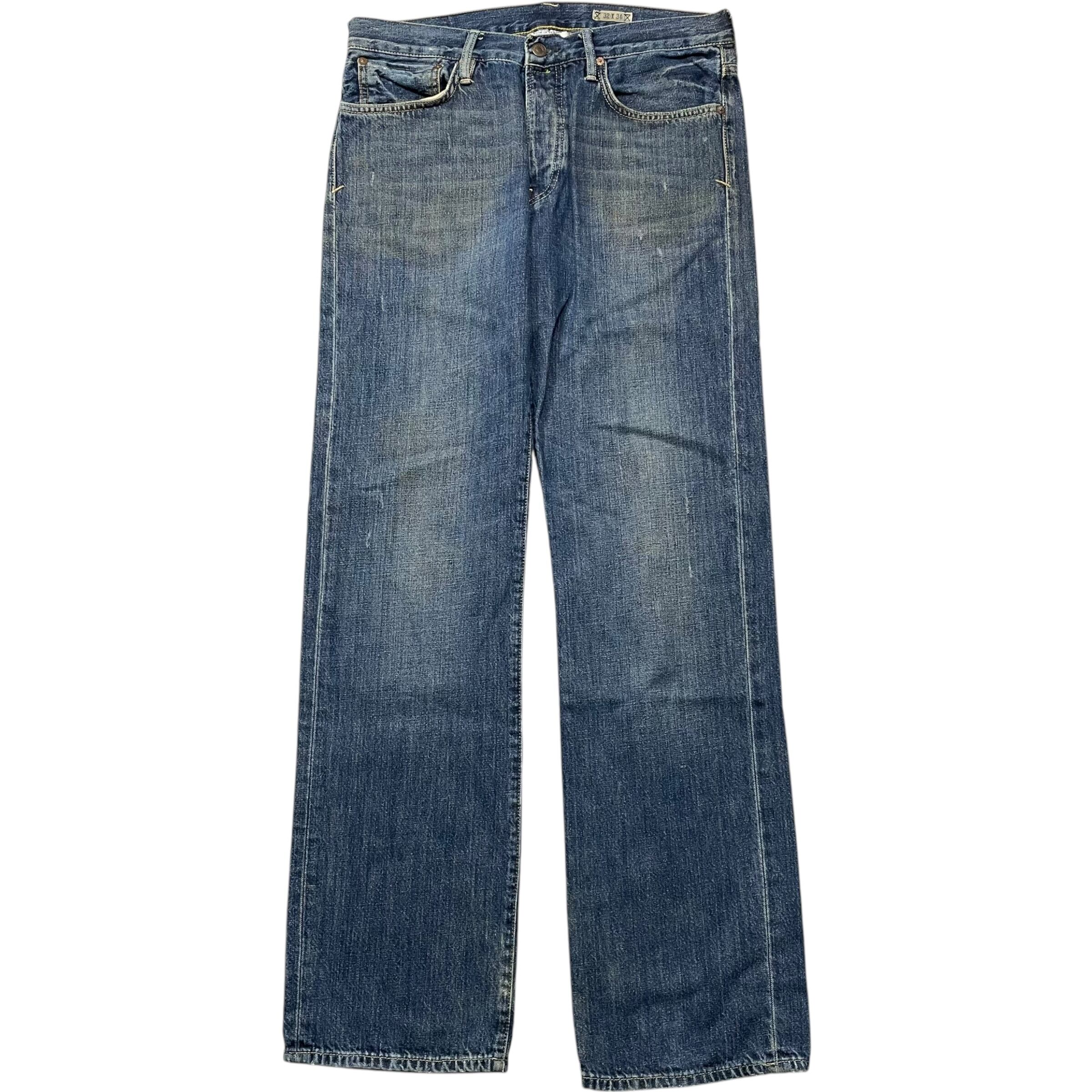《実寸 W34L33》 Ralph Lauren ラルフローレン デニムパンツ ストレート no.6067