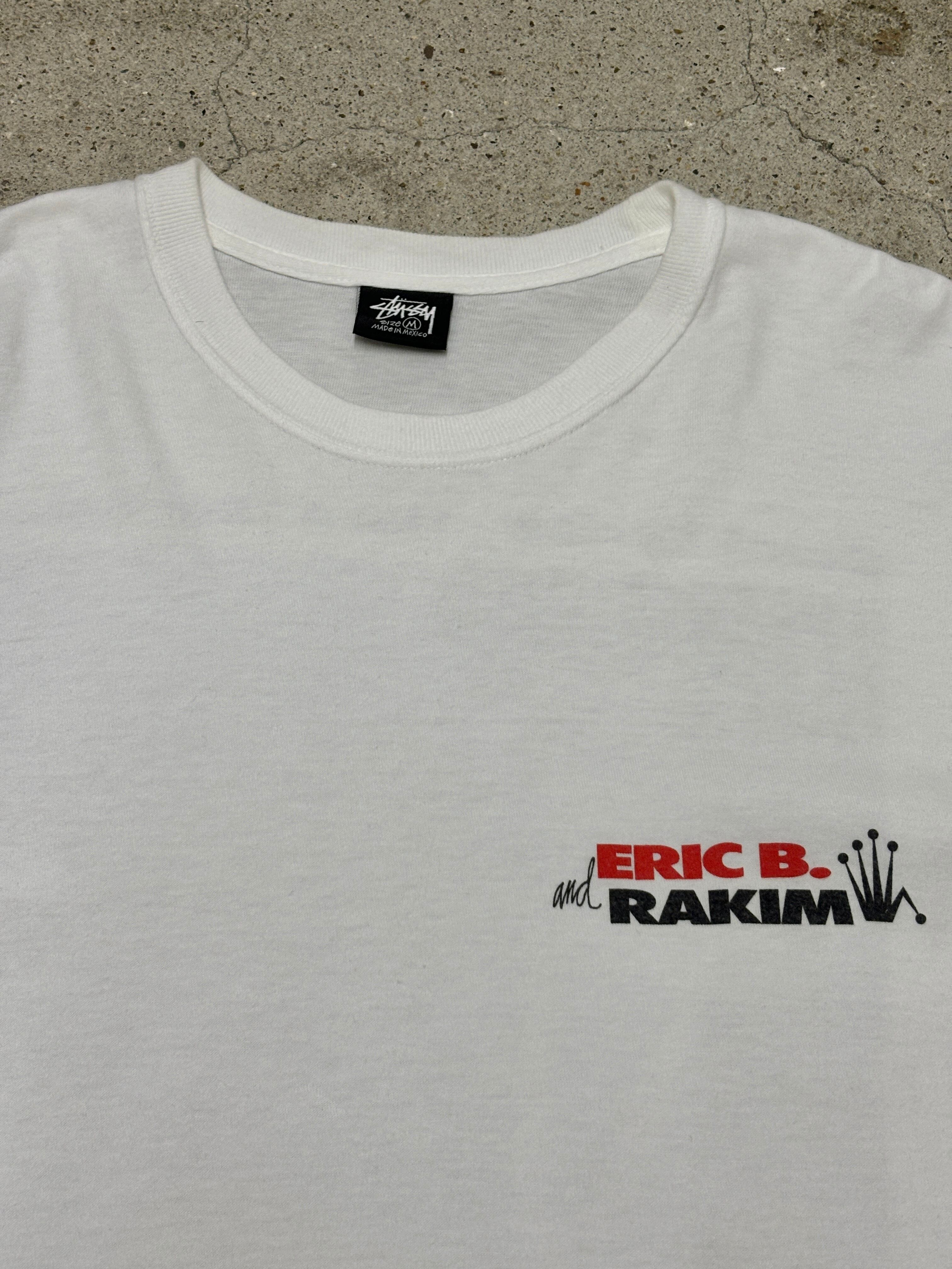 STUSSY/Eric B & Rakim print L/S Tee/M/フォトプリント/ロンT/長袖/T