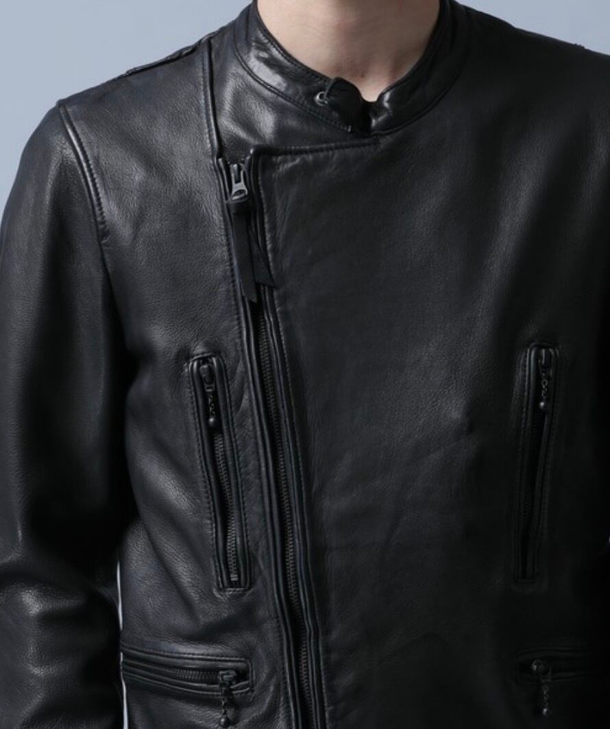 ラムレザーデザインライダースジャケット | Buona Vita(ボナヴィータ)