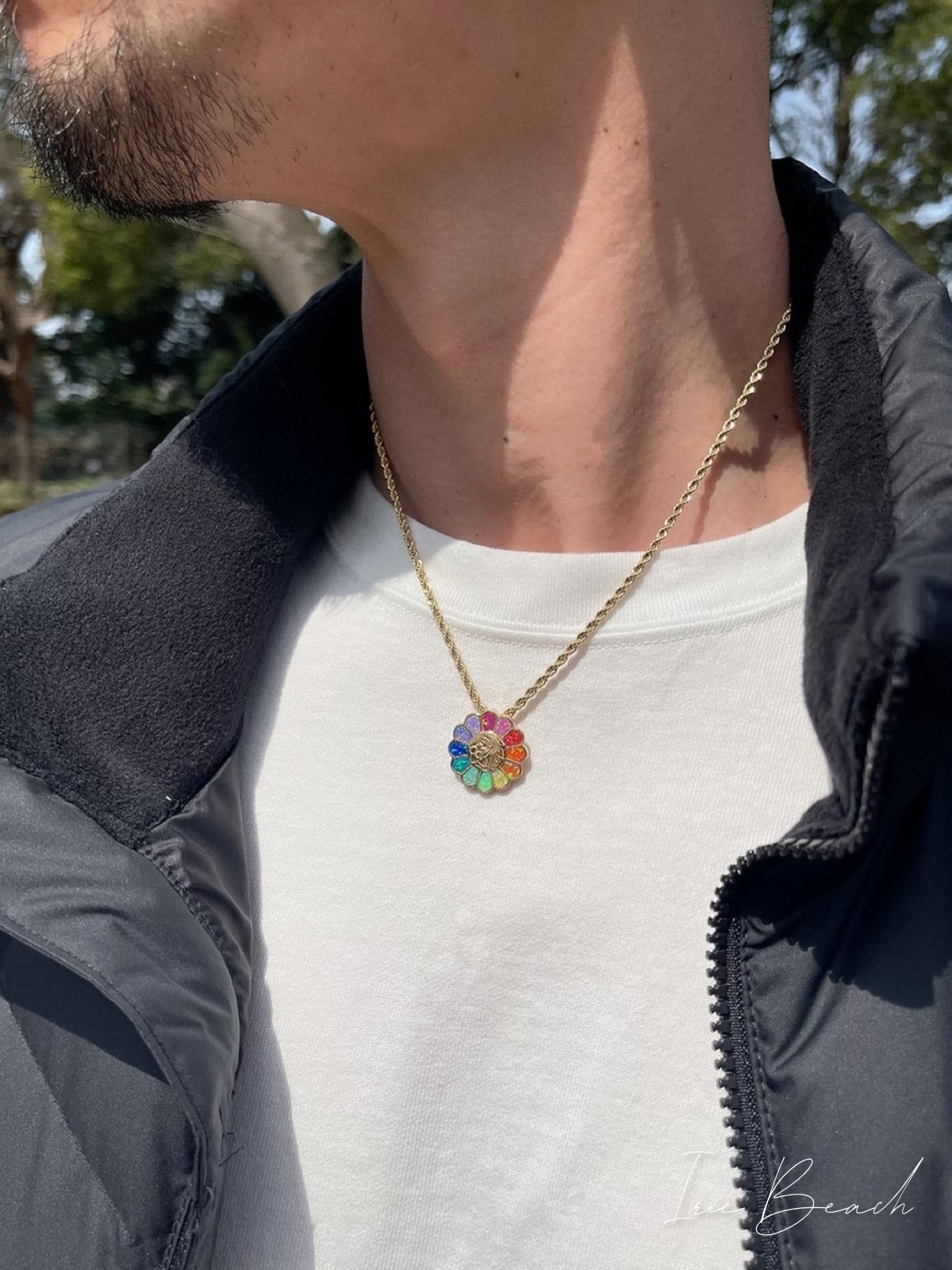 Flower opal necklace | IRIEBEACH