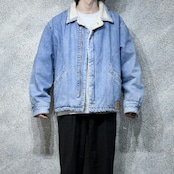 EURO denim boa jacket