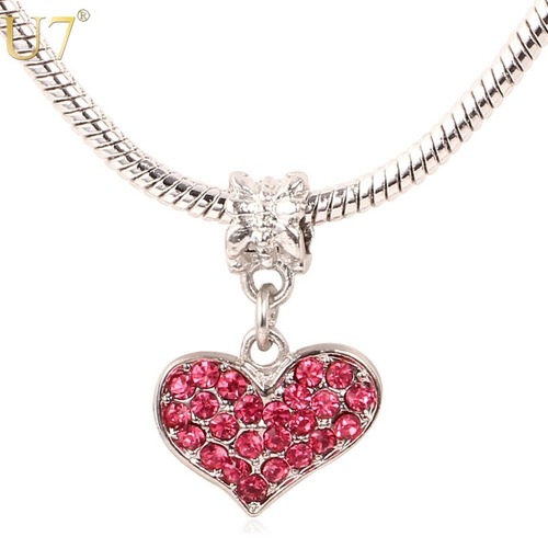 レディース ネックレス ハート ロマンチック マルチ カラー ストーン 80002070