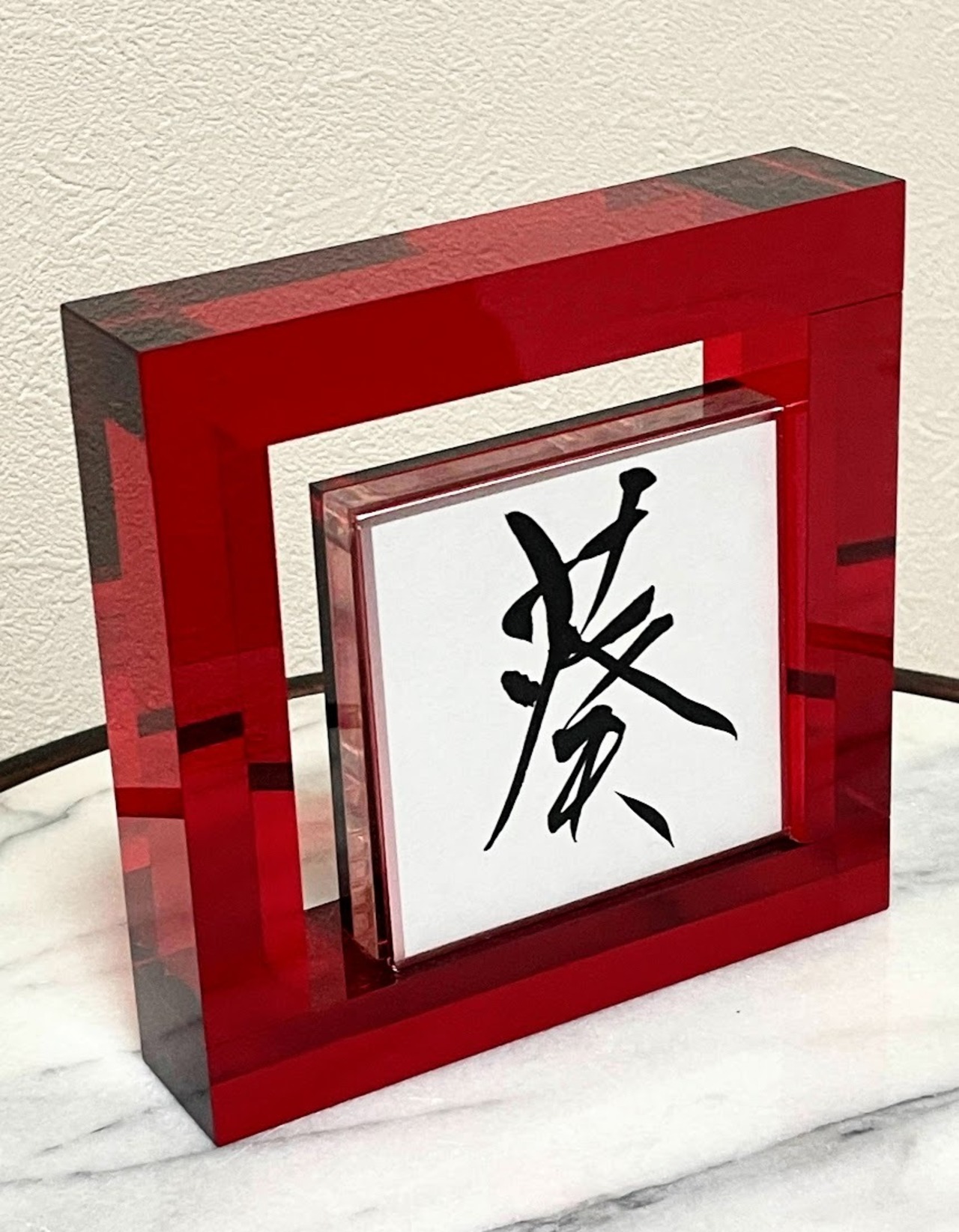 小色紙　「葵」