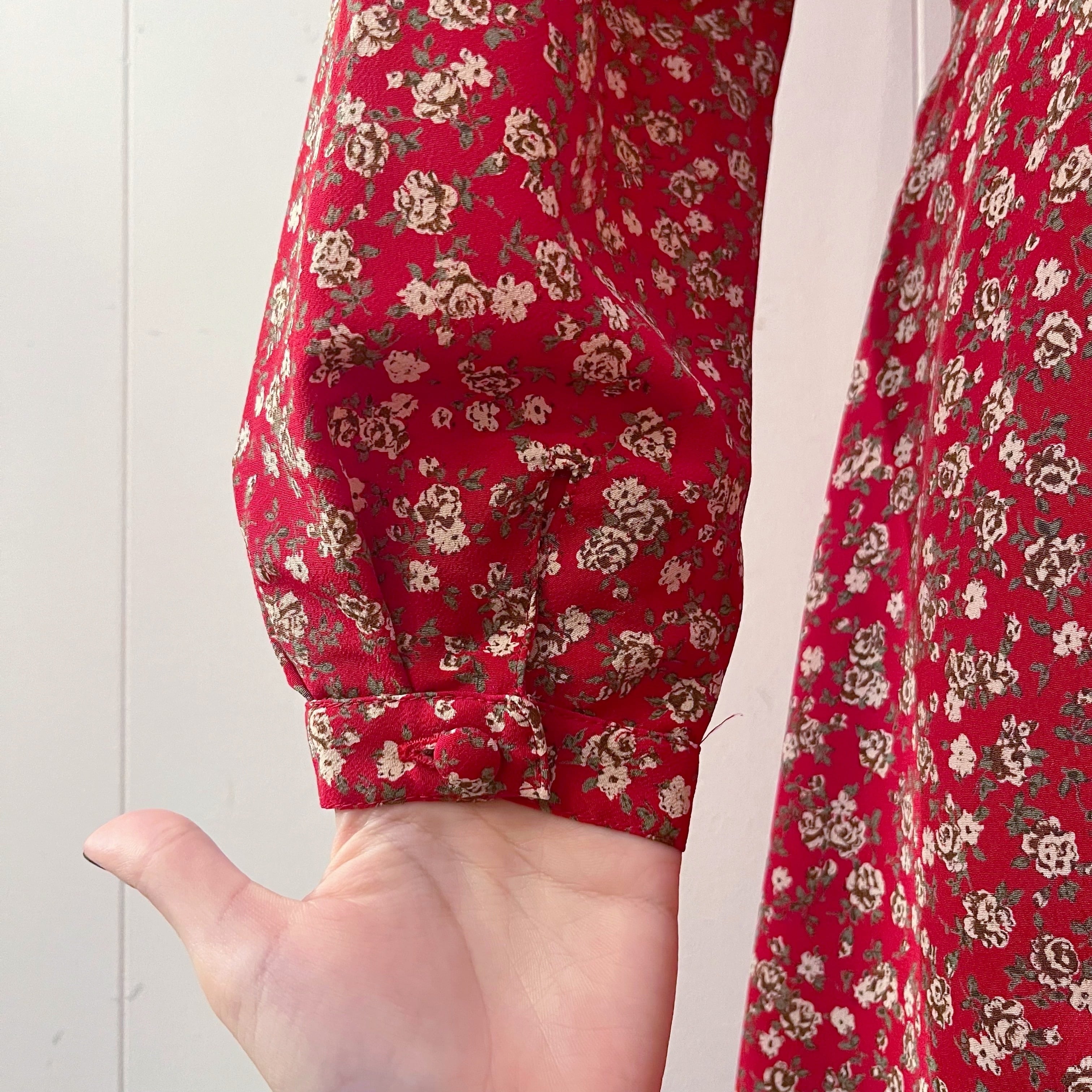 white mini rose long one-piece