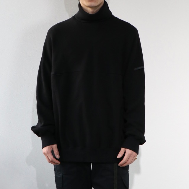 N.HOOLYWOOD  タートルネック スウェット ブラック エヌハリウッド