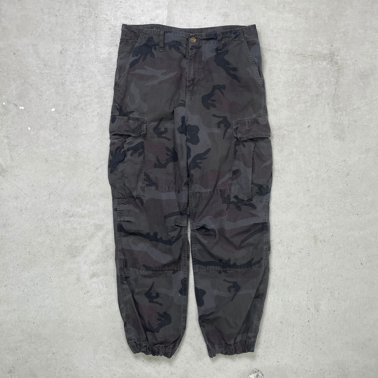 Carhartt カーハート リップストップ 迷彩 カーゴパンツ メンズW32 