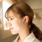 額縁　ピアス/イヤリング