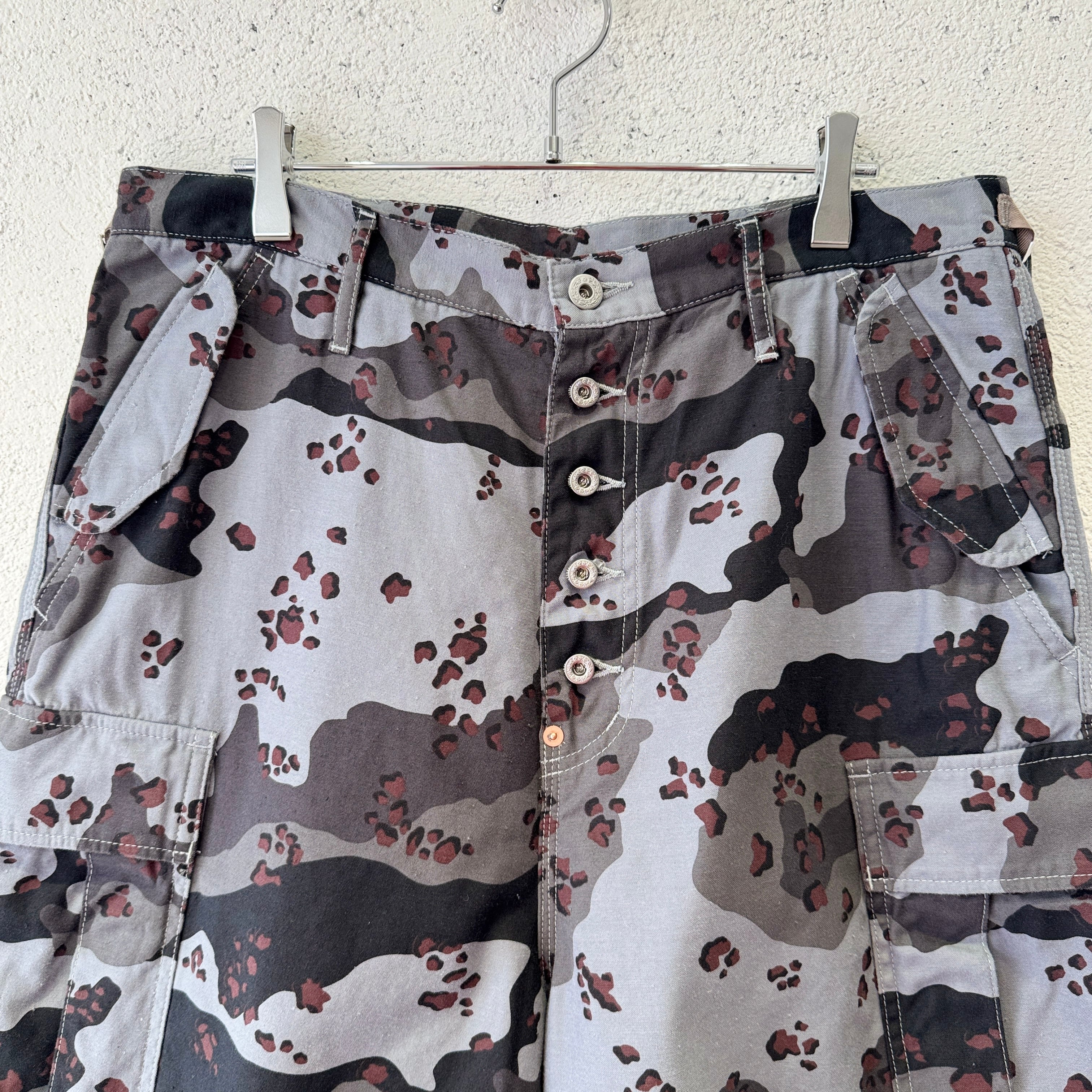 SUGARHILL / CHOCOCHIP CAMO CARGO SHORTS / BLUE CAMO | ふぁいん