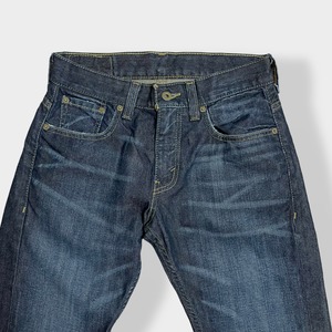 【LEVI'S】メキシコ製 511 スキニー ジーンズ デニム ジーパン スリム ストレート スキニー 細身 美脚 足長効果 ジッパーフライ ストレッチ W31 L32 リーバイス SKINNY US古着