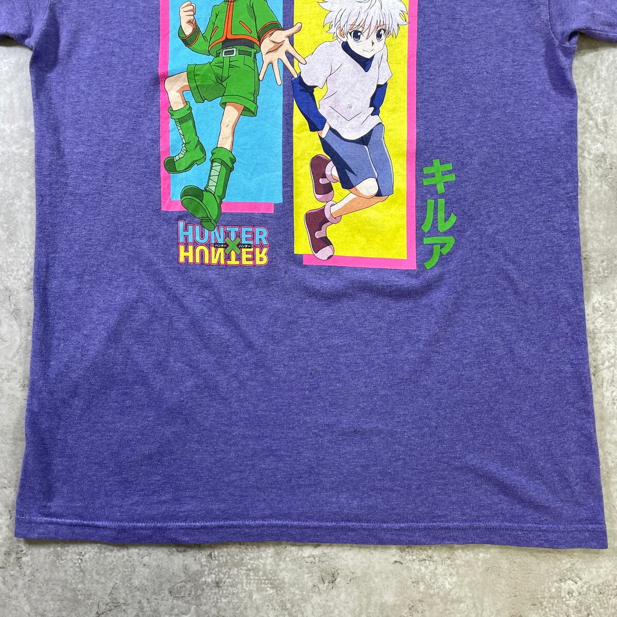 HUNTER×HUNTER ハンターハンター アニメ キャラクター プリントTシャツ