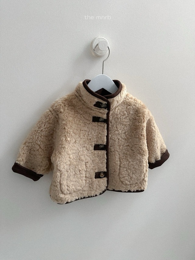 【予約/特典】mini robe / Reversible suede jacket