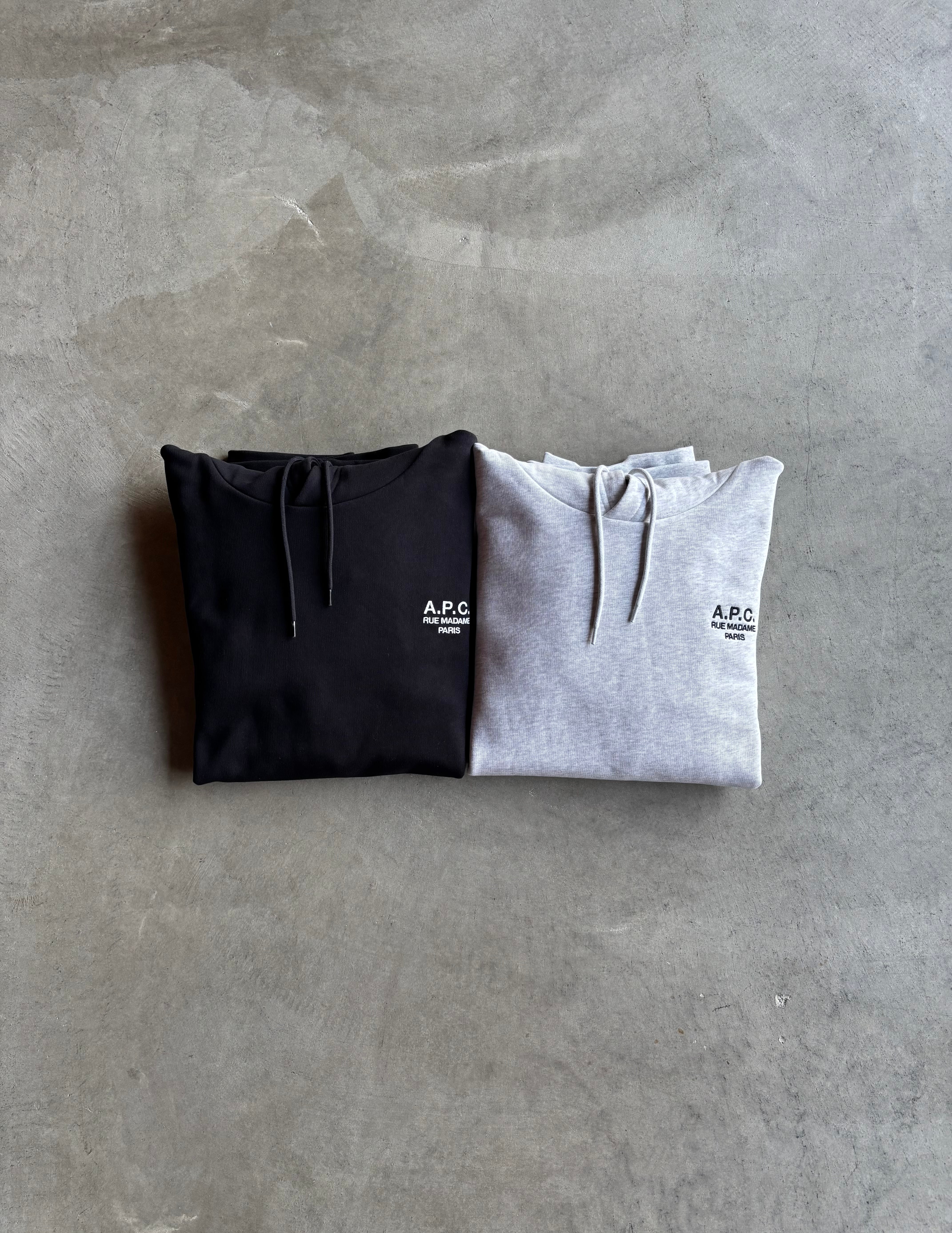 A.P.C. アーペーセー【HOODIE STANDARD RUE MADAME】 | LARGE LAB TOWN