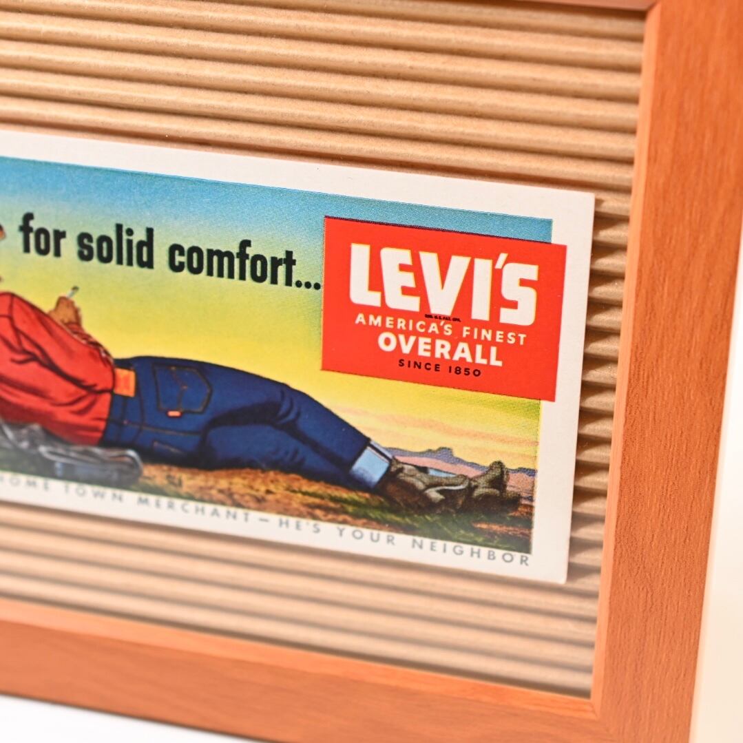 50's Levi's Advertising Ink Blotter 27 | Button Works Store ボタン