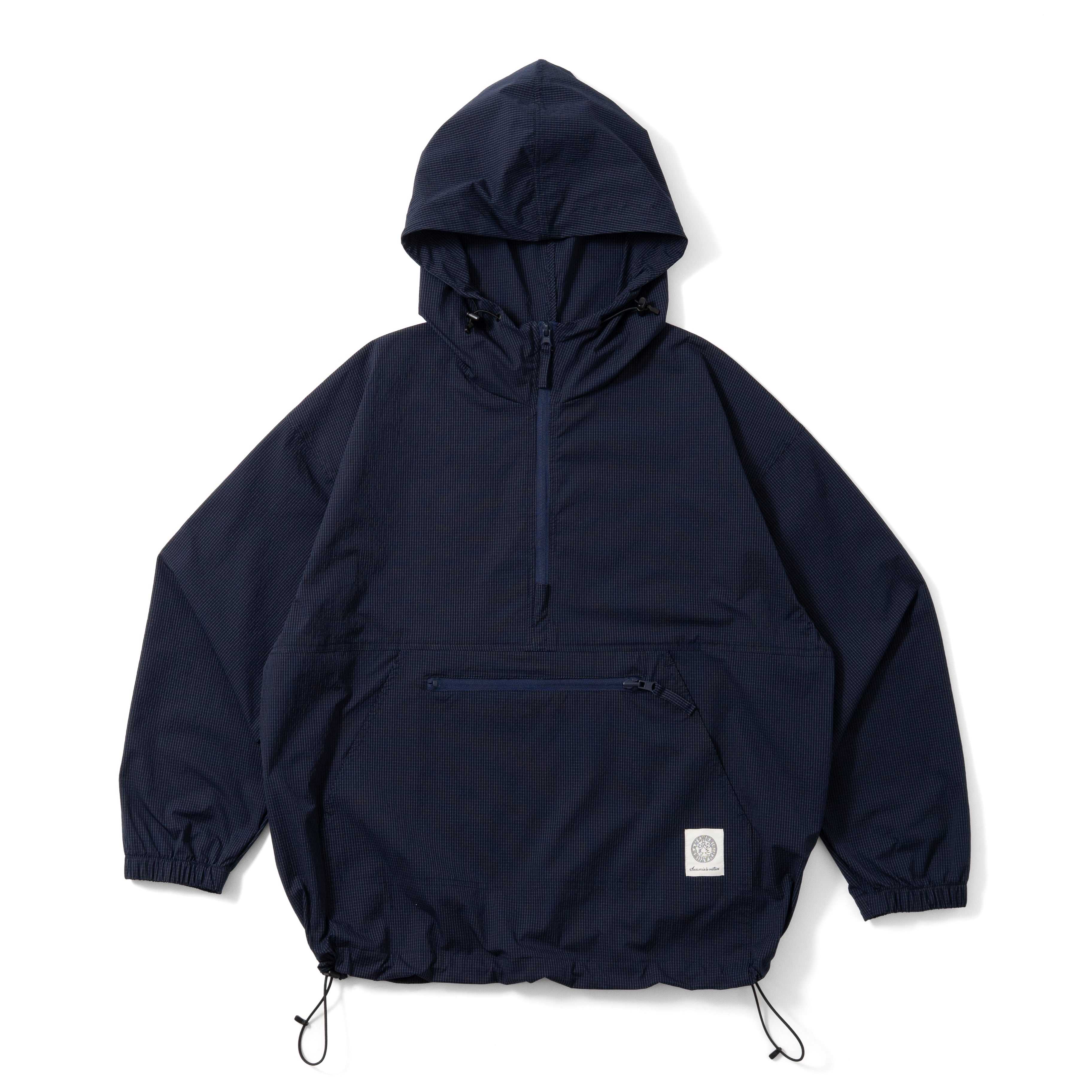 MINI GRAPH CHECK ANORAK NAVY