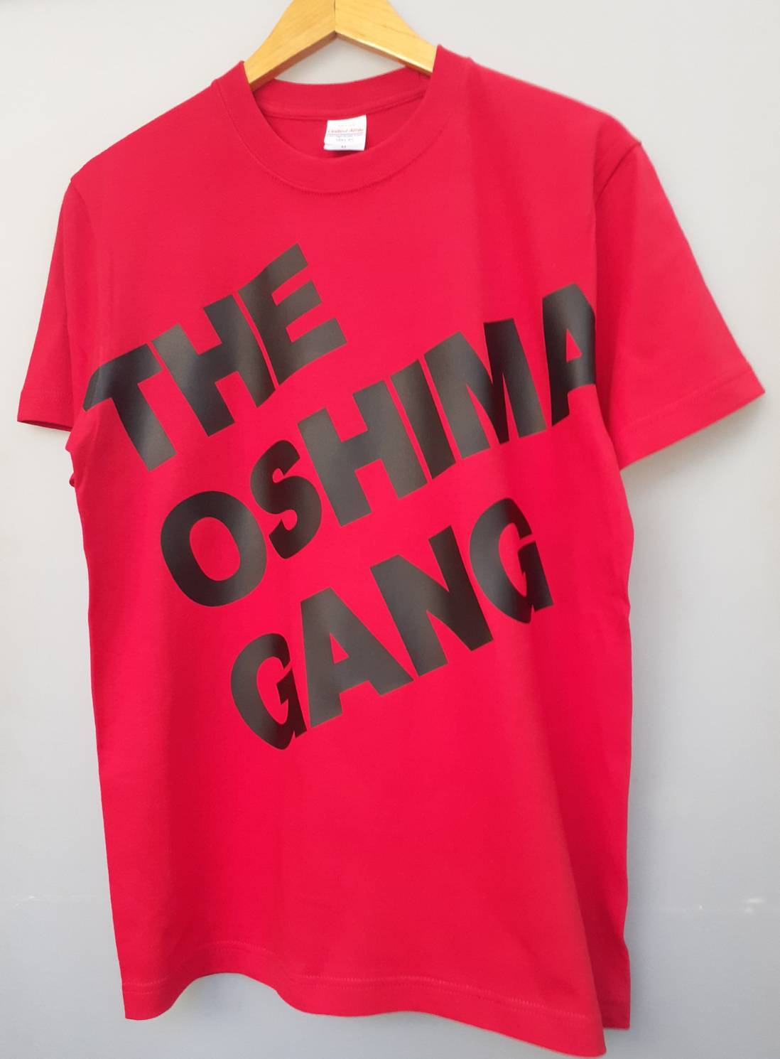 swelltechnician THE OSHIMA GANG ☆Tシャツ 両面プリント】THE OSHIMA GANG Tシャツ 赤 | 泥濤MUDRONE