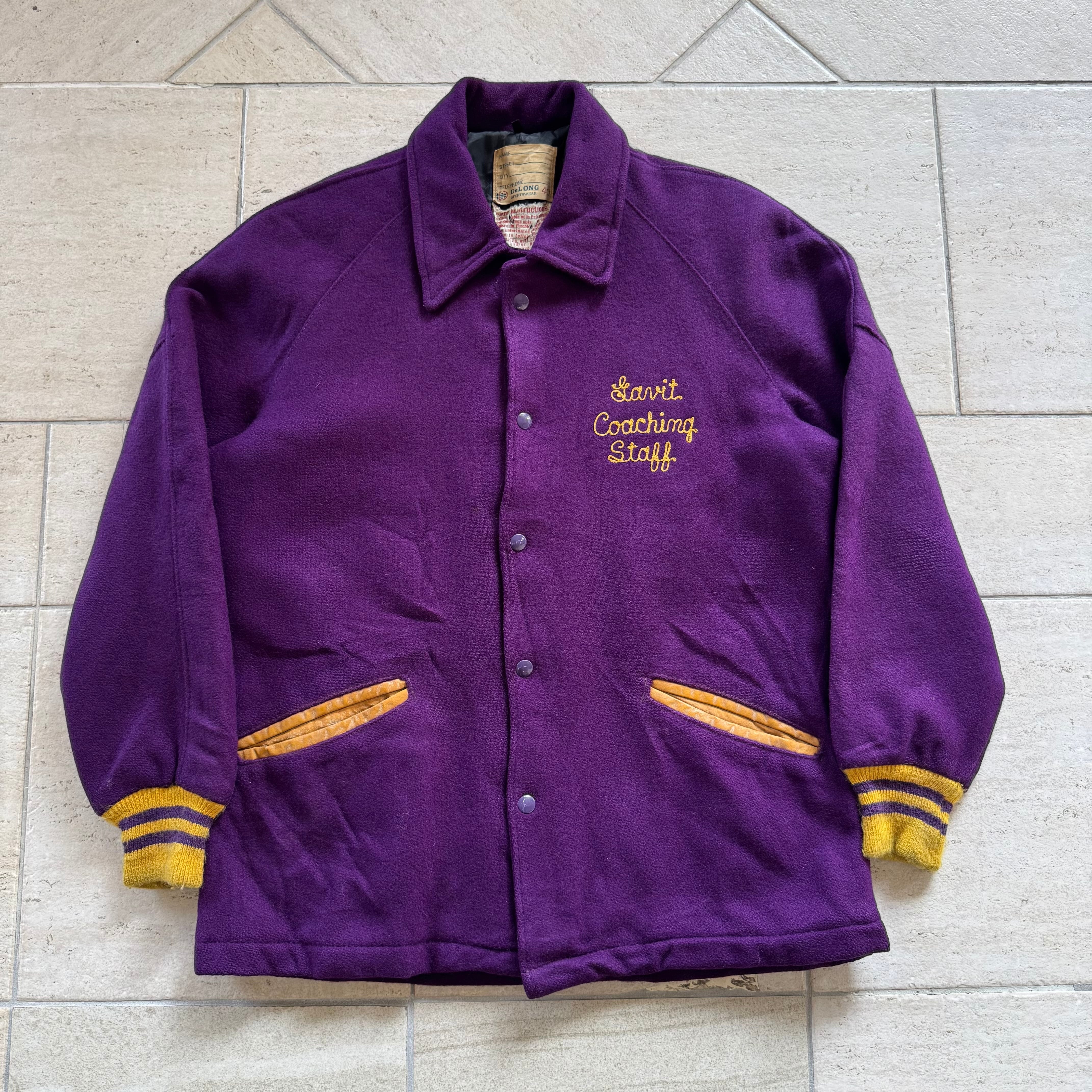 50s Rayon Gabardine Jacket 50年代 ギャバジャン ギャバジン